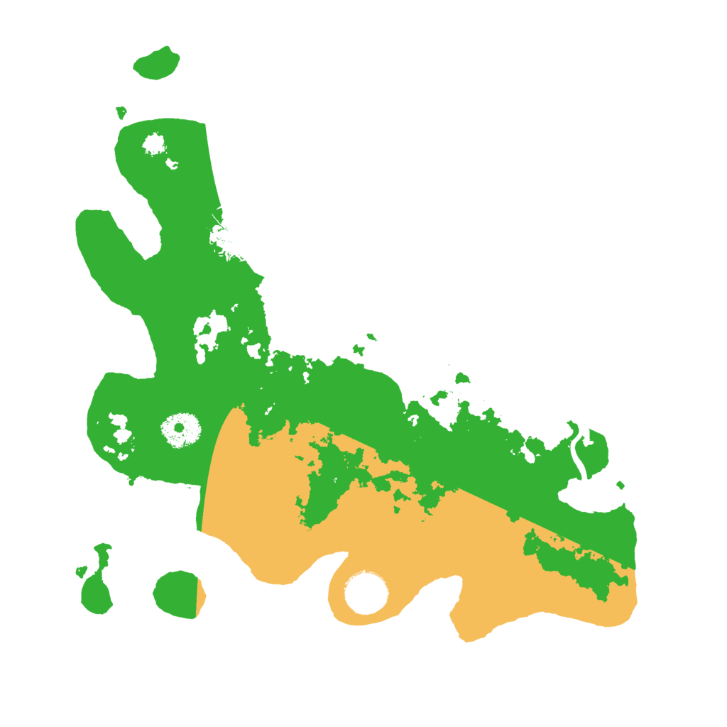 Biome Rust Map: Procedural Map, Size: 3000, Seed: 5520