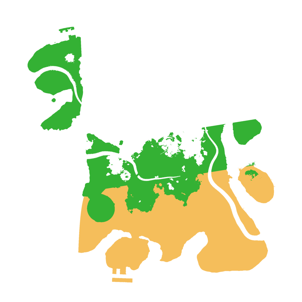 Biome Rust Map: Procedural Map, Size: 3000, Seed: 21178