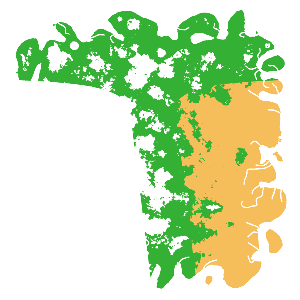 Biome Rust Map: Procedural Map, Size: 6000, Seed: 6198544