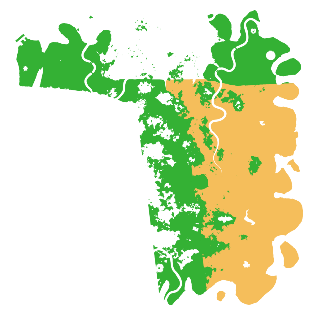 Biome Rust Map: Procedural Map, Size: 6000, Seed: 6198544