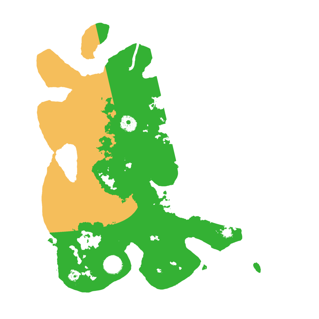 Biome Rust Map: Procedural Map, Size: 3000, Seed: 22114