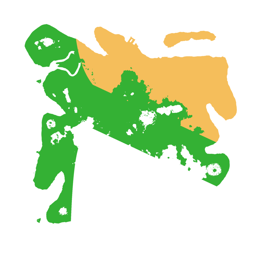 Biome Rust Map: Procedural Map, Size: 3000, Seed: 85332780