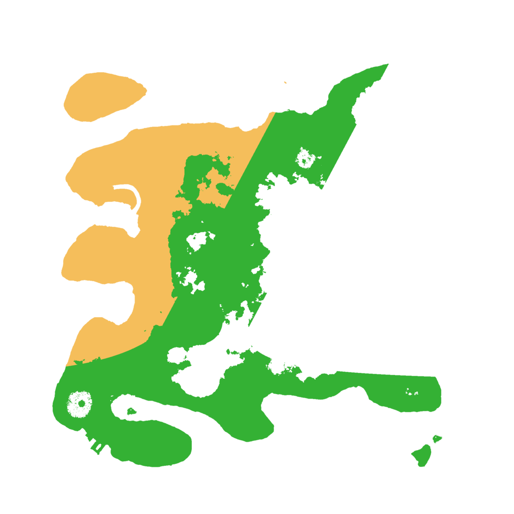 Biome Rust Map: Procedural Map, Size: 3000, Seed: 1010247085