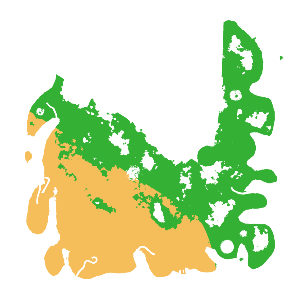 Biome Rust Map: Procedural Map, Size: 4000, Seed: 858682