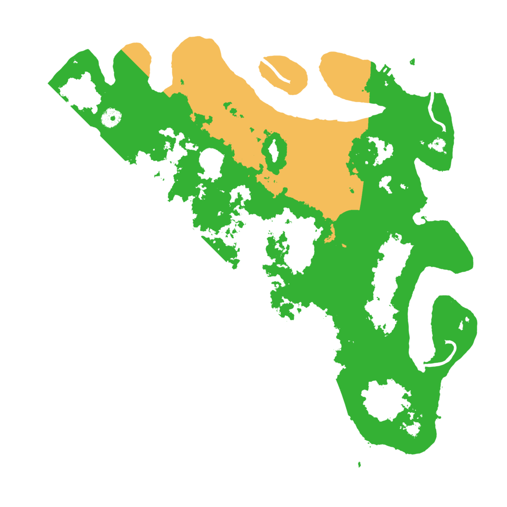 Biome Rust Map: Procedural Map, Size: 4000, Seed: 1261782236