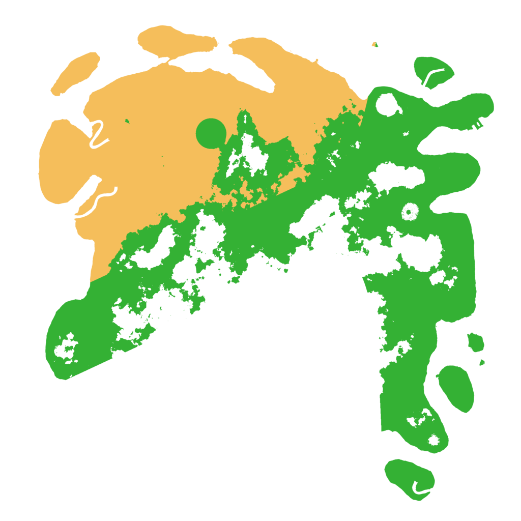 Biome Rust Map: Procedural Map, Size: 4500, Seed: 55643753