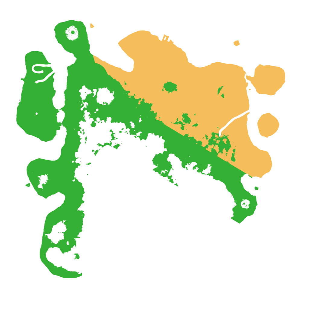 Biome Rust Map: Procedural Map, Size: 3500, Seed: 13179006