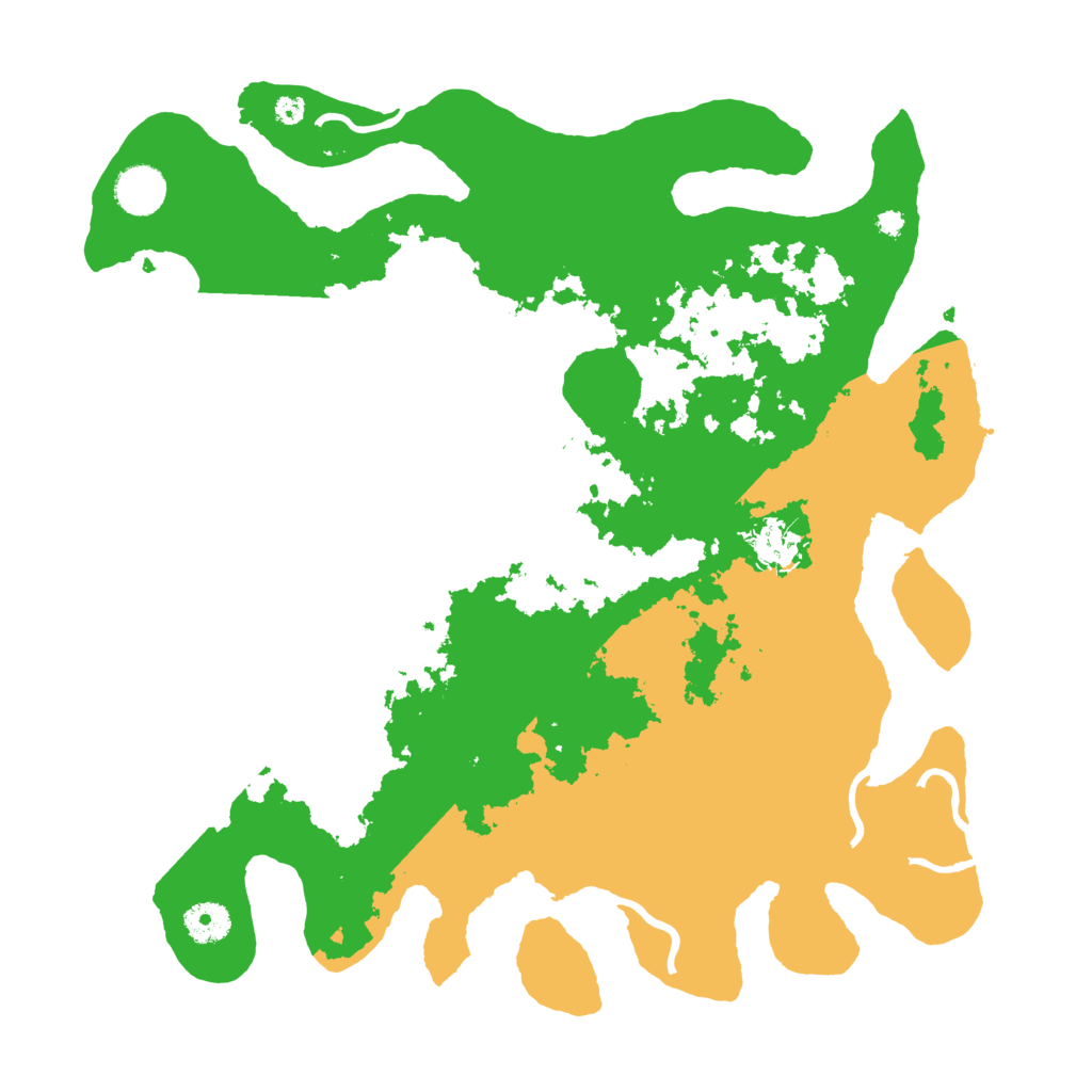Biome Rust Map: Procedural Map, Size: 3800, Seed: 92209921