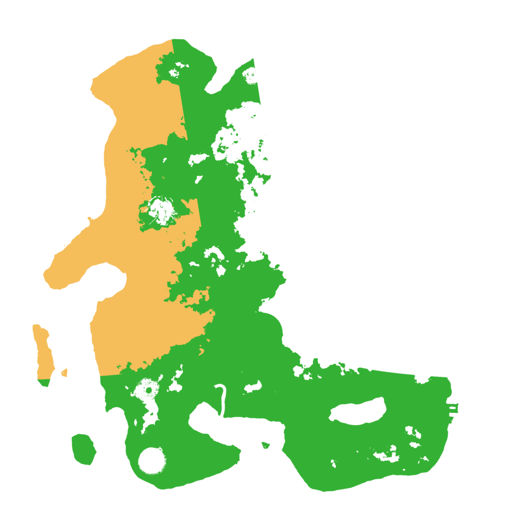 Biome Rust Map: Procedural Map, Size: 3400, Seed: 68