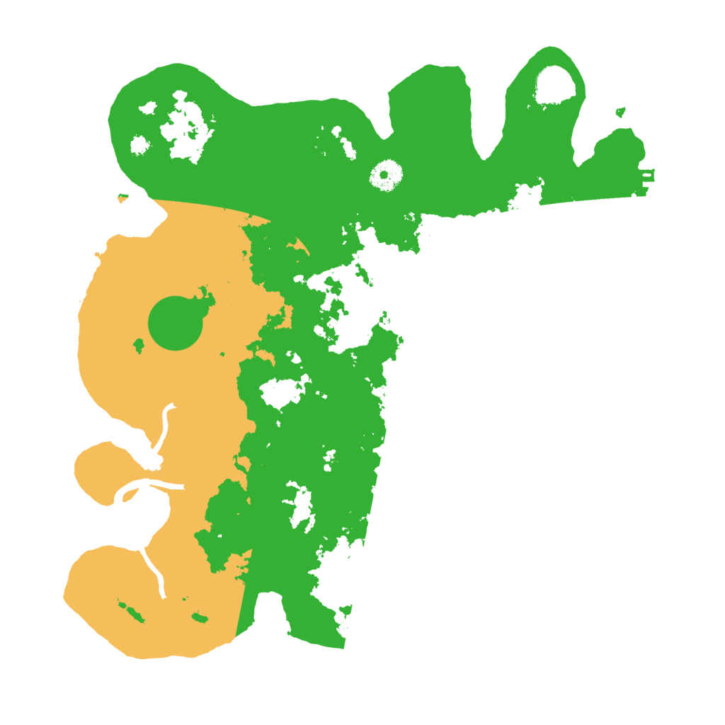 Biome Rust Map: Procedural Map, Size: 3500, Seed: 81354