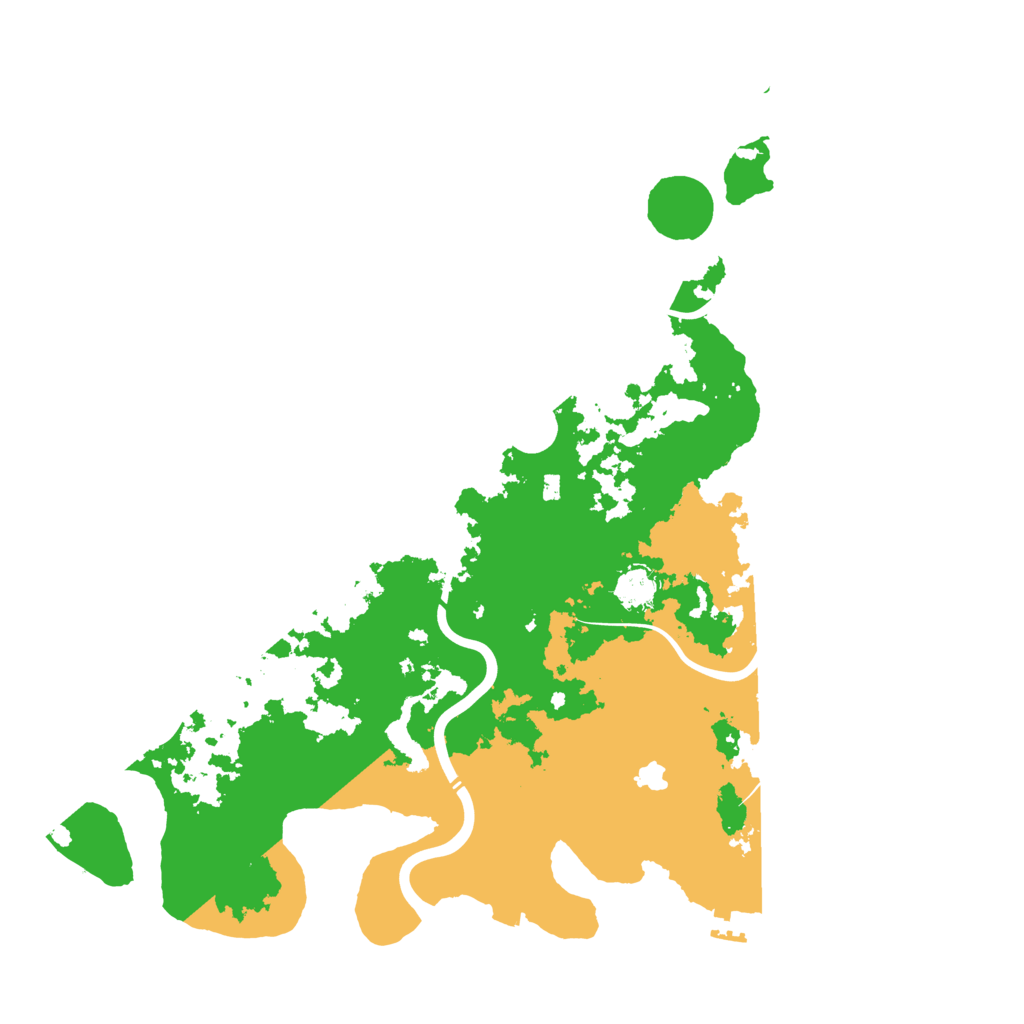 Biome Rust Map: Procedural Map, Size: 4250, Seed: 1516102729