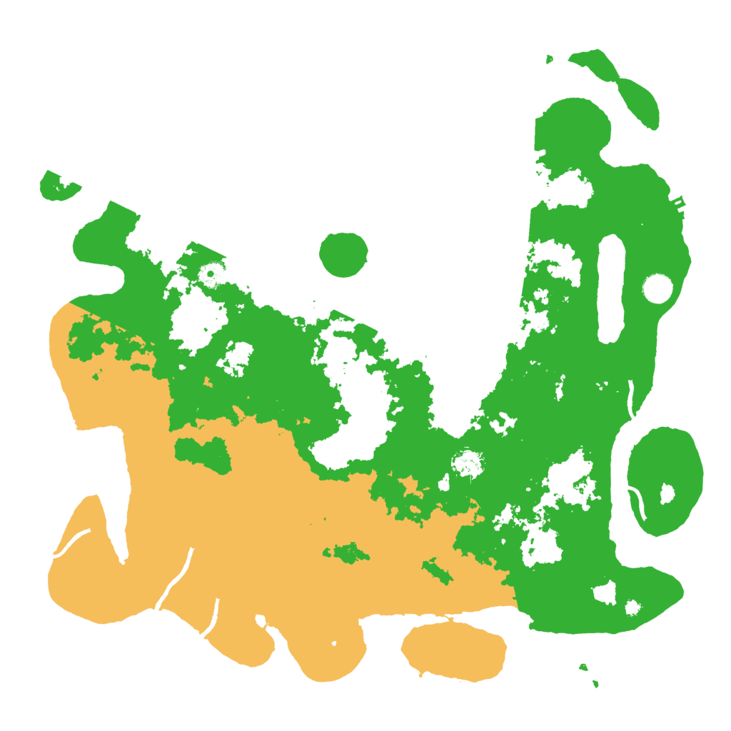 Biome Rust Map: Procedural Map, Size: 4350, Seed: 1832127361