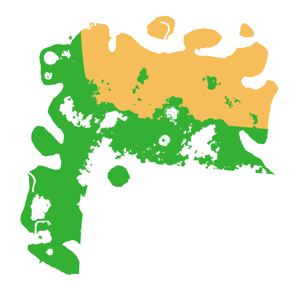 Biome Rust Map: Procedural Map, Size: 4000, Seed: 2095139228