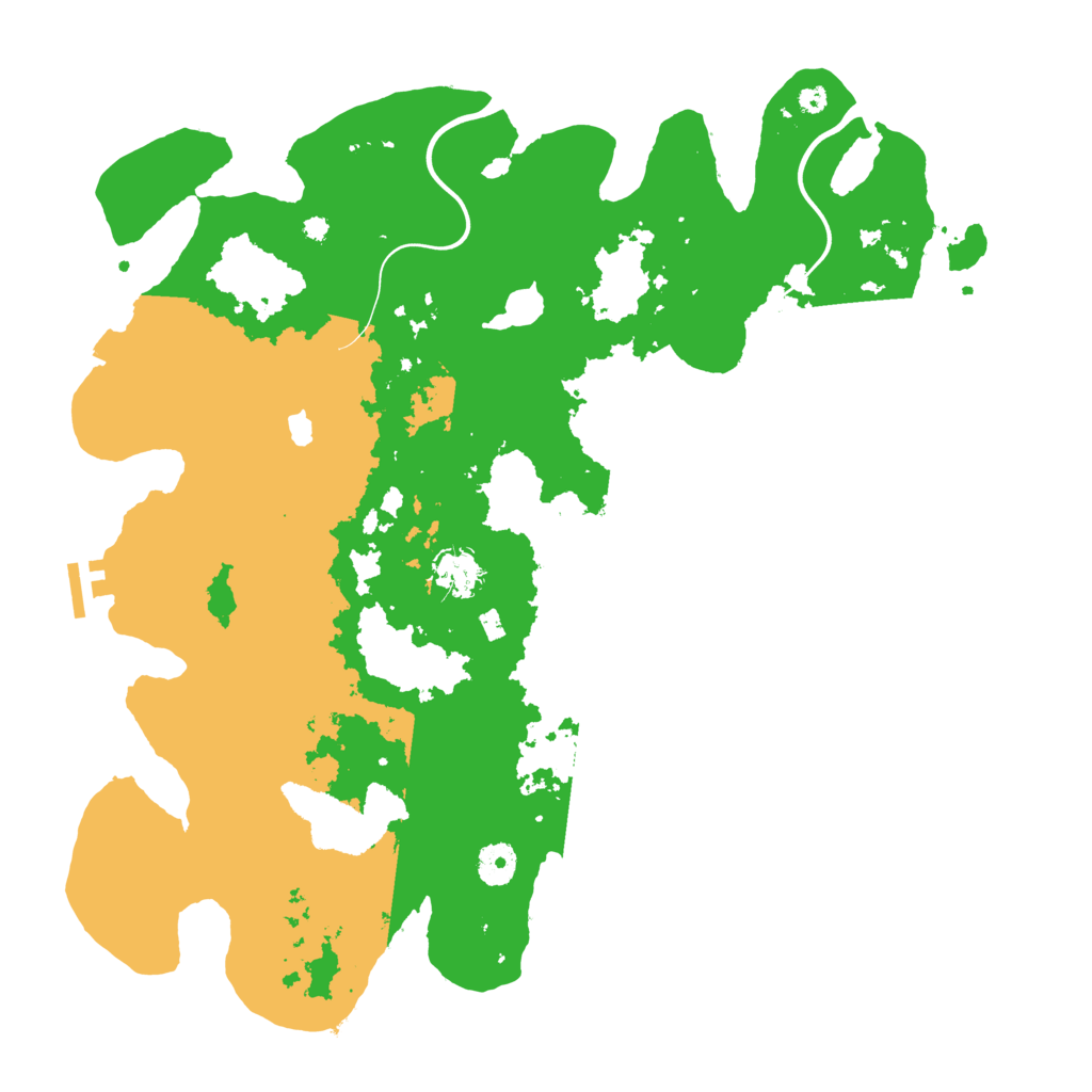 Biome Rust Map: Procedural Map, Size: 4000, Seed: 927516