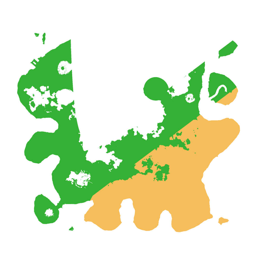 Biome Rust Map: Procedural Map, Size: 3000, Seed: 681452682