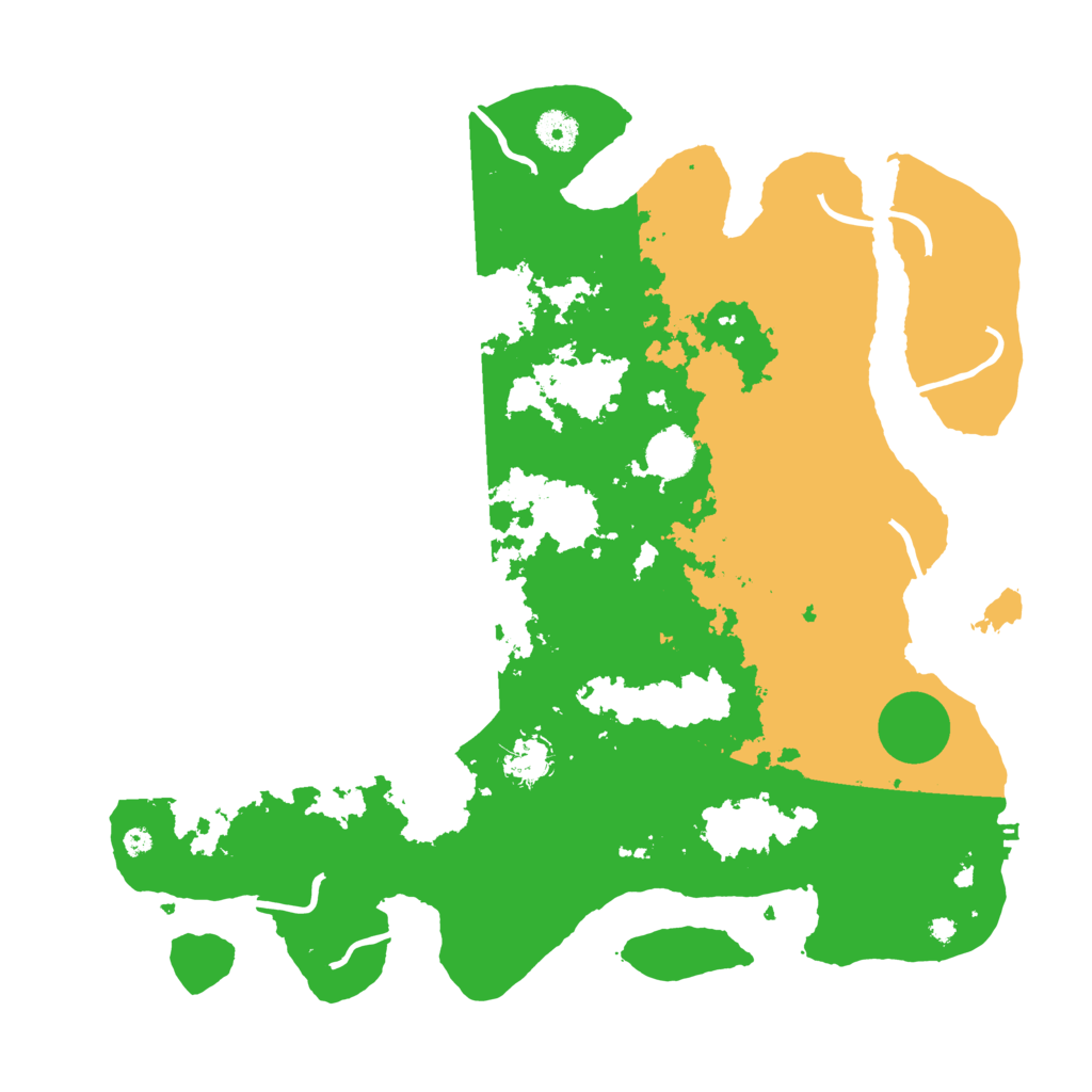 Biome Rust Map: Procedural Map, Size: 4000, Seed: 1208571814