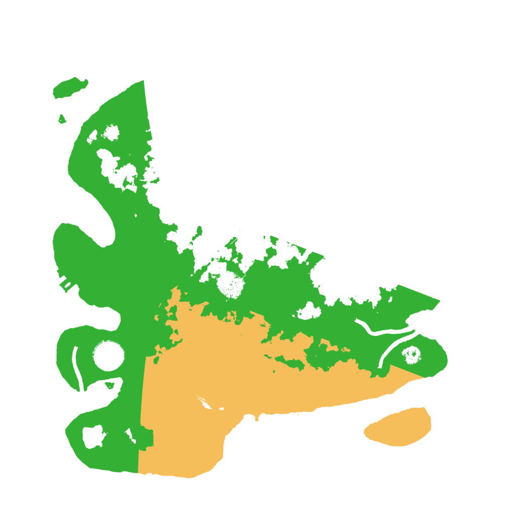 Biome Rust Map: Procedural Map, Size: 3000, Seed: 1457893293