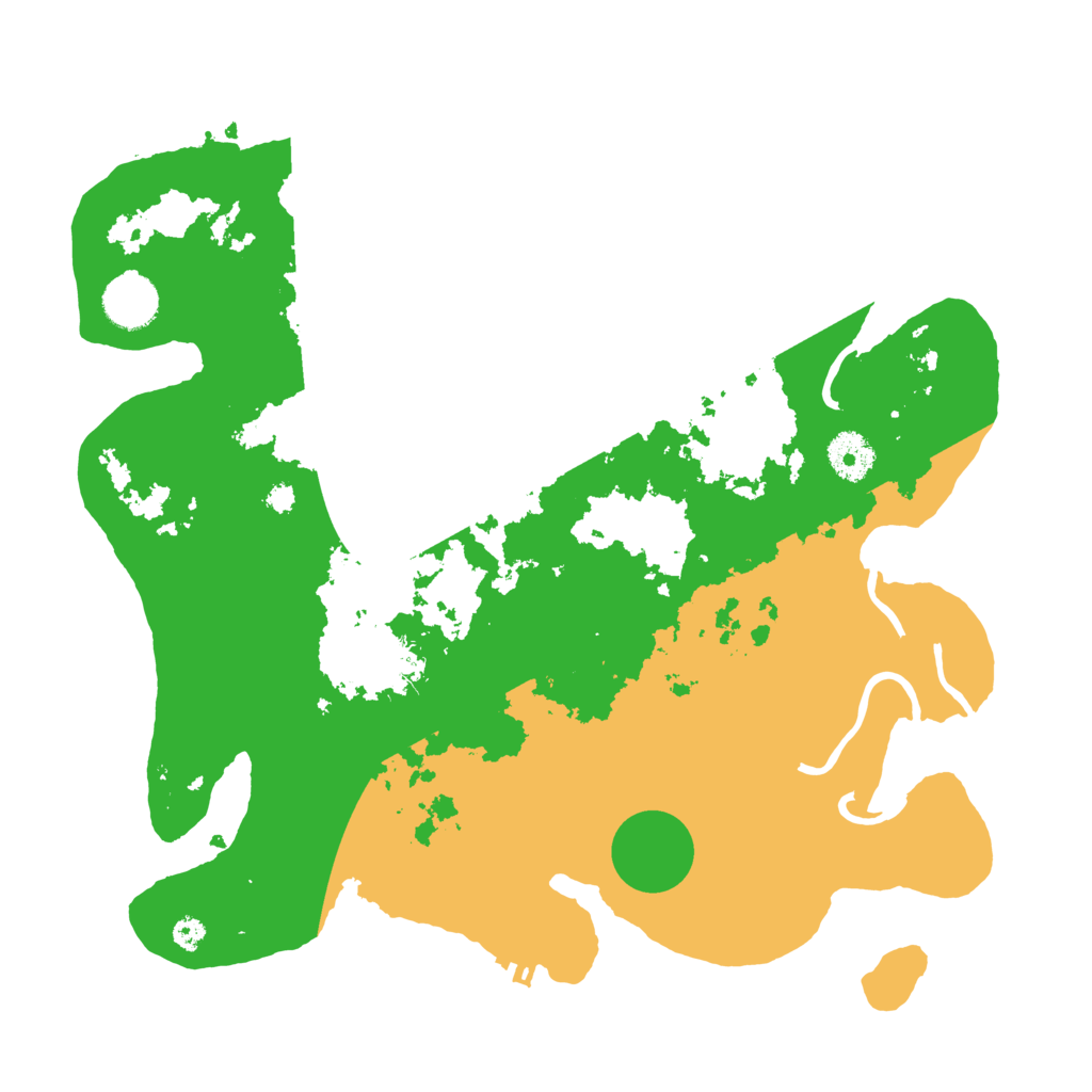 Biome Rust Map: Procedural Map, Size: 3500, Seed: 402895274