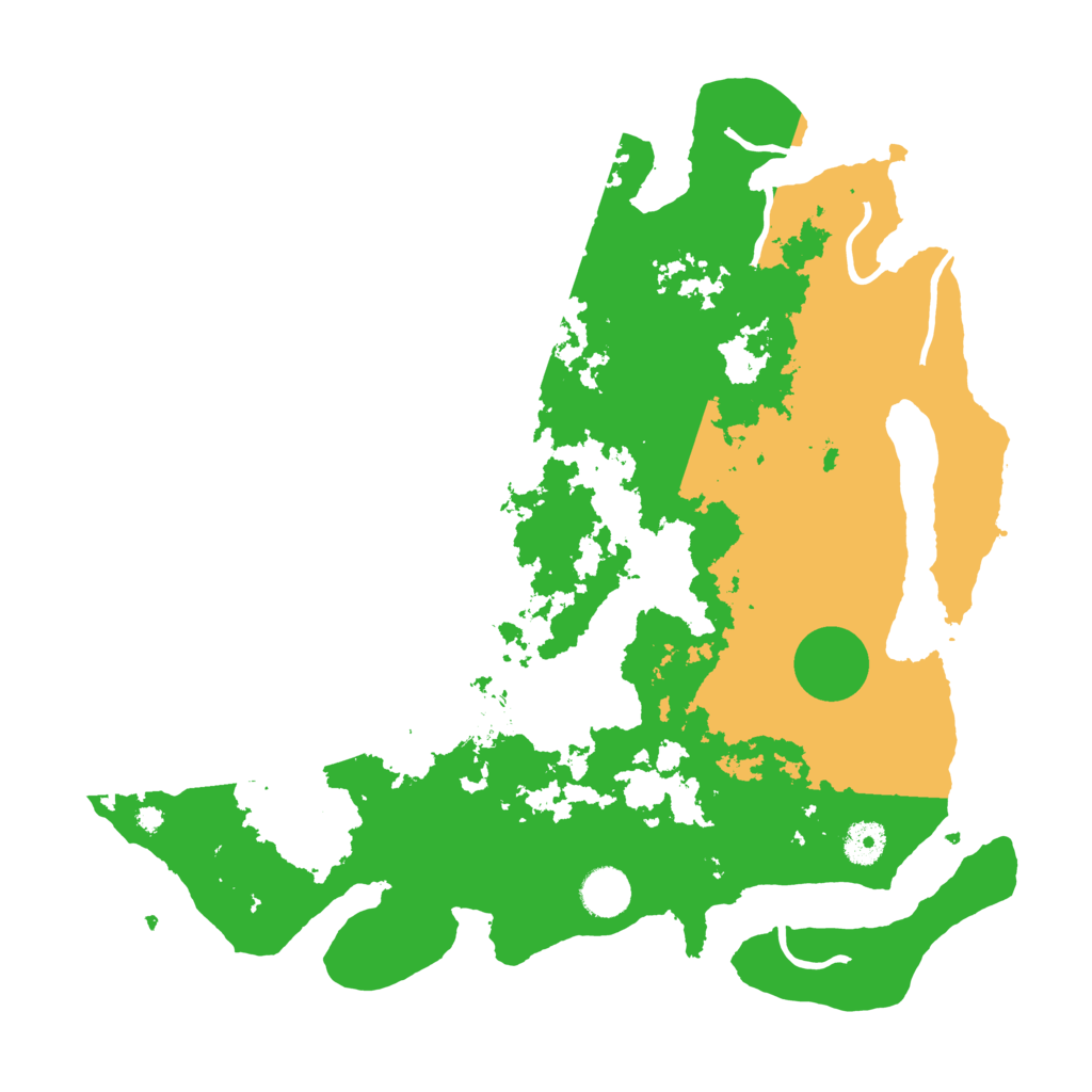 Biome Rust Map: Procedural Map, Size: 3850, Seed: 426769204
