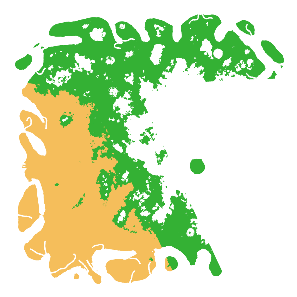 Biome Rust Map: Procedural Map, Size: 5500, Seed: 9811