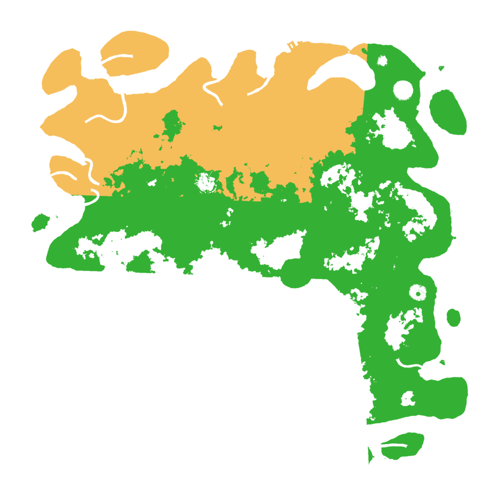 Biome Rust Map: Procedural Map, Size: 4500, Seed: 1497783214