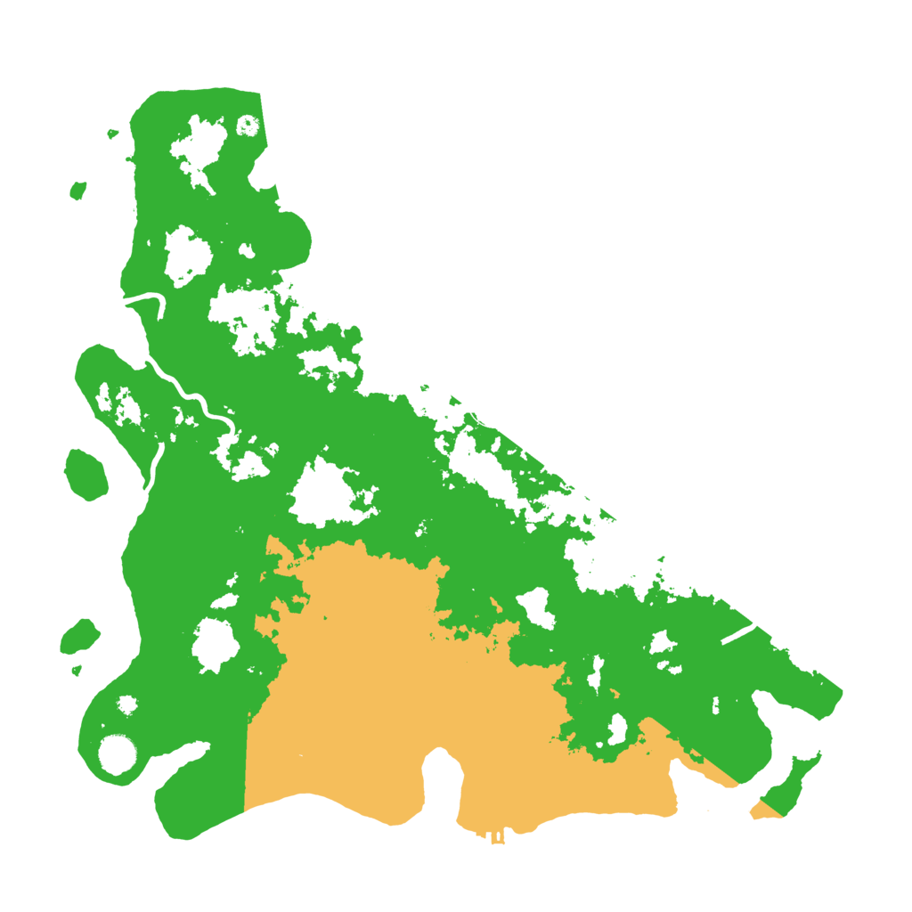 Biome Rust Map: Procedural Map, Size: 4250, Seed: 42335717