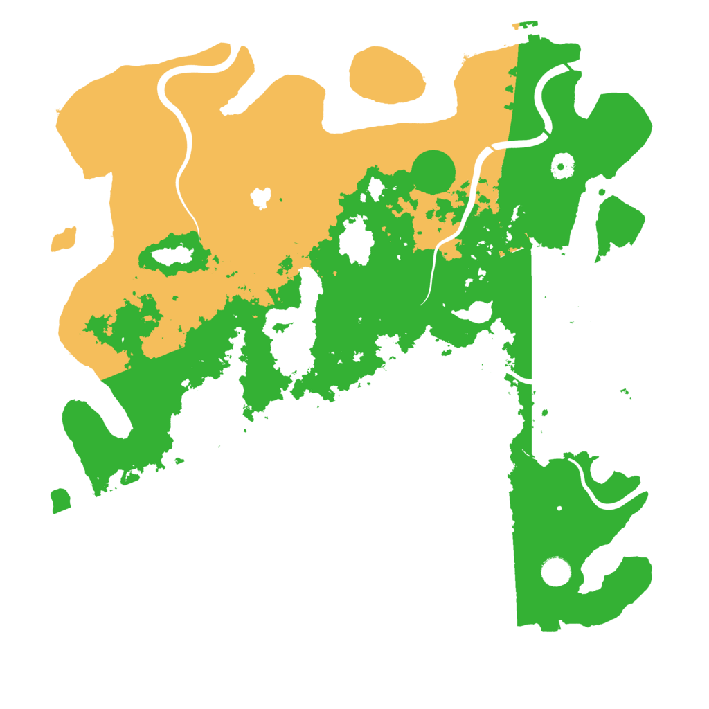 Biome Rust Map: Procedural Map, Size: 4250, Seed: 186264390