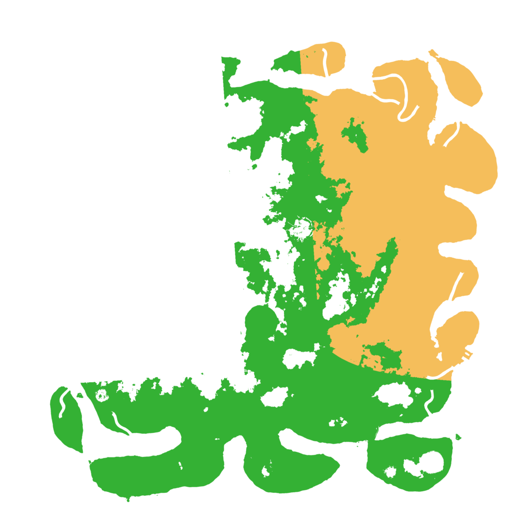 Biome Rust Map: Procedural Map, Size: 4250, Seed: 388170351