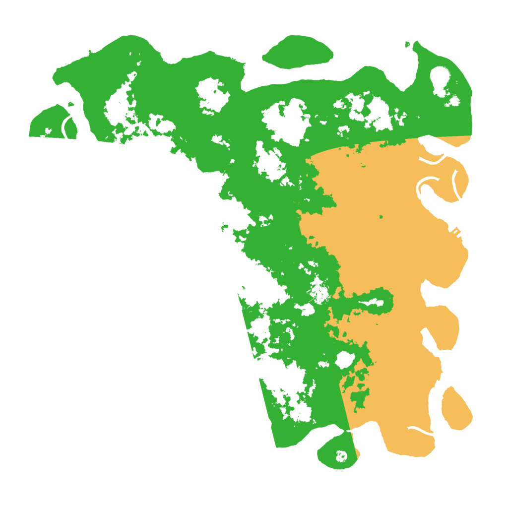 Biome Rust Map: Procedural Map, Size: 4500, Seed: 1613813228