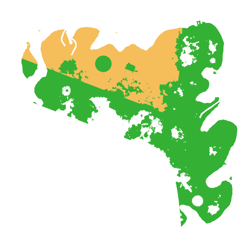 Biome Rust Map: Procedural Map, Size: 4000, Seed: 326992