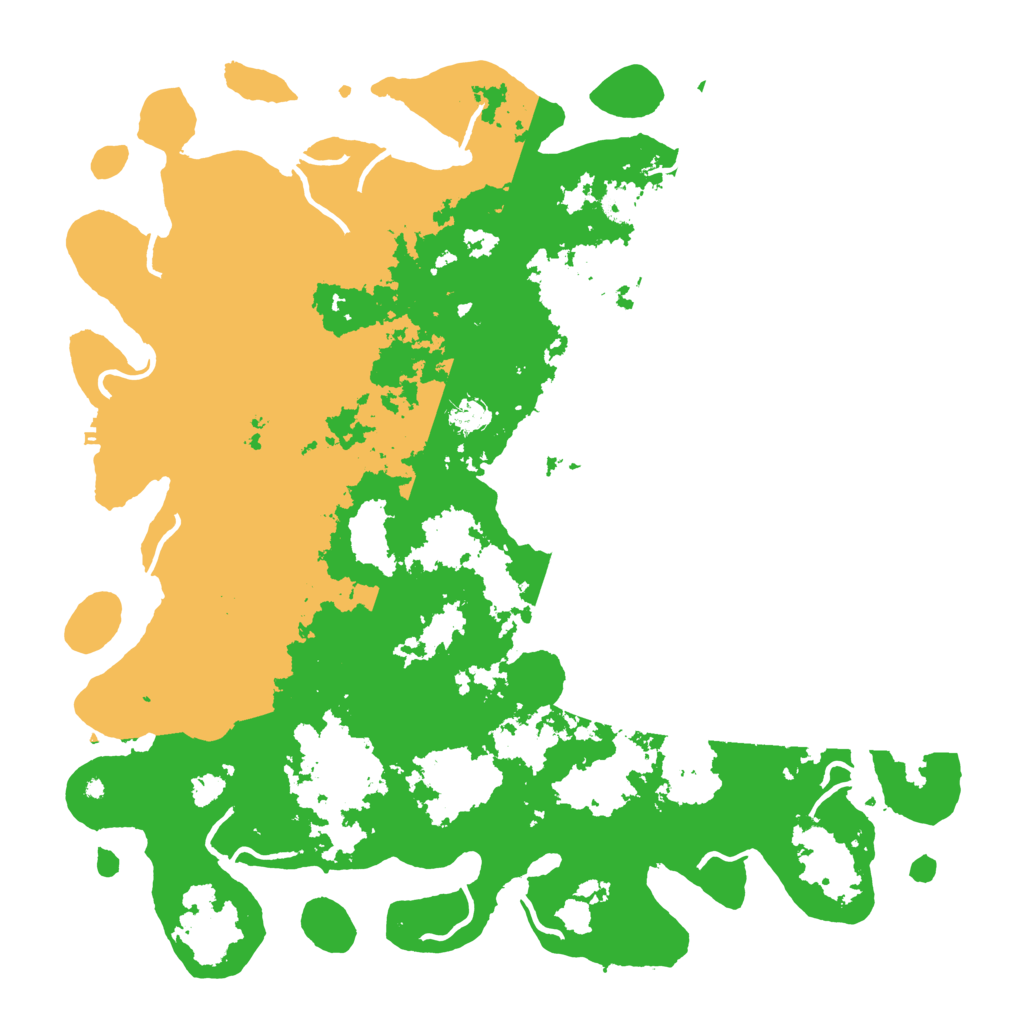 Biome Rust Map: Procedural Map, Size: 5000, Seed: 67733073