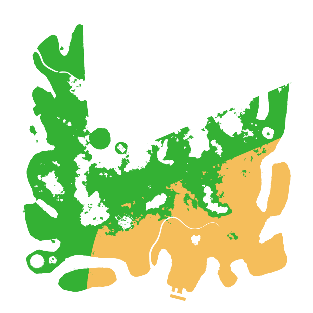 Biome Rust Map: Procedural Map, Size: 4000, Seed: 840939231