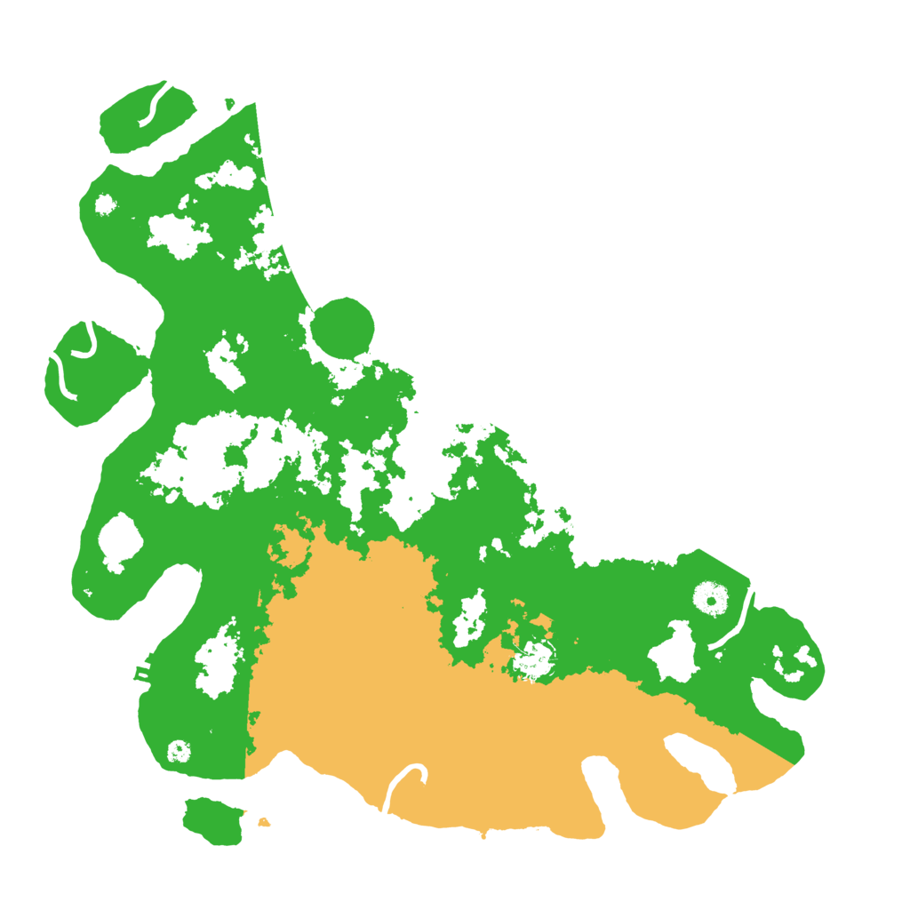 Biome Rust Map: Procedural Map, Size: 4000, Seed: 133068