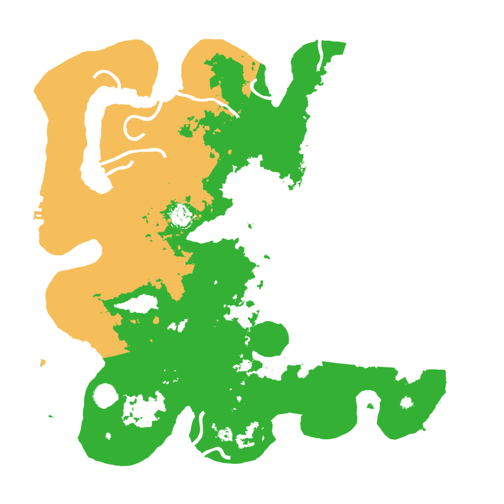 Biome Rust Map: Procedural Map, Size: 3800, Seed: 907783489