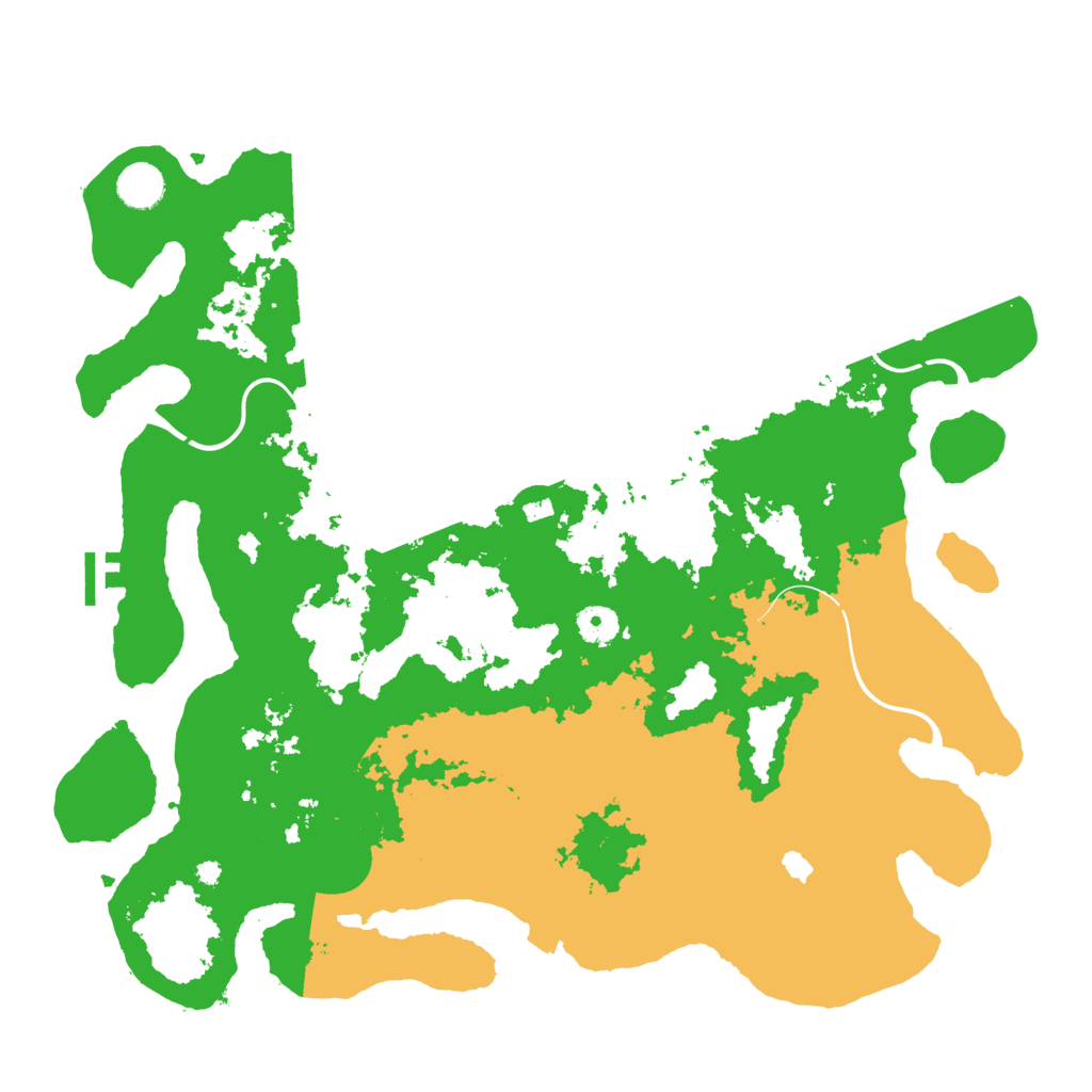 Biome Rust Map: Procedural Map, Size: 4123, Seed: 8743811