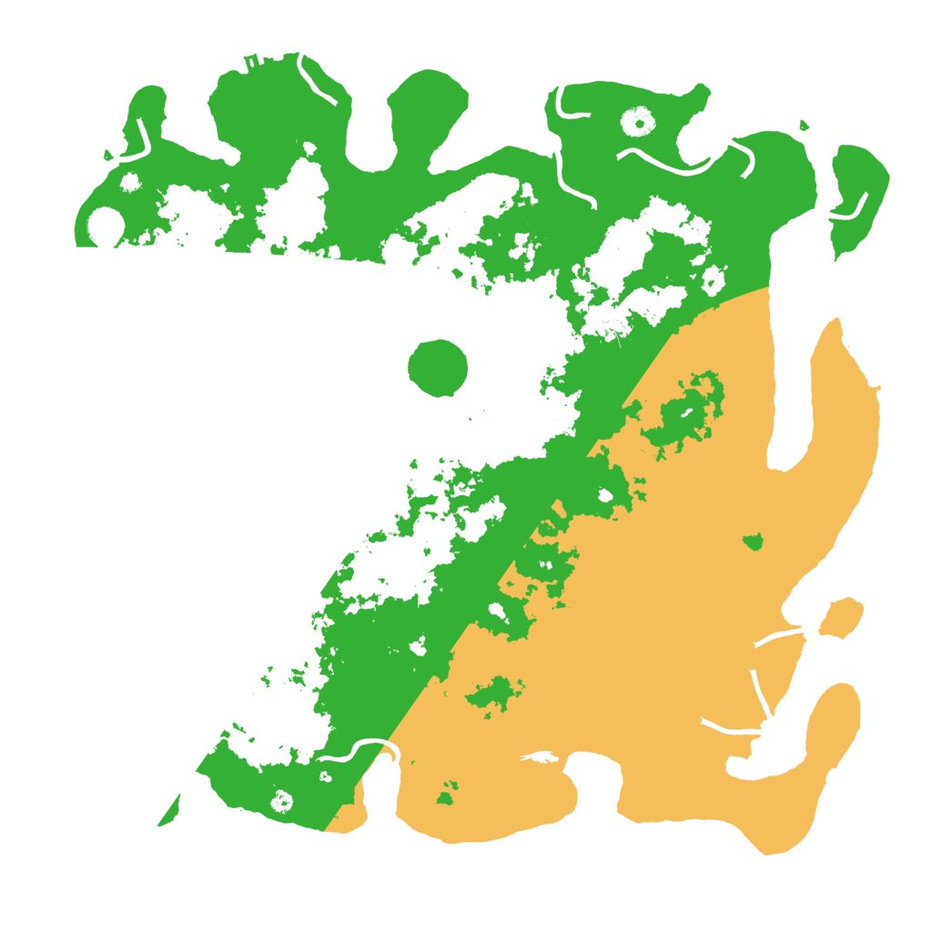 Biome Rust Map: Procedural Map, Size: 4400, Seed: 314134414