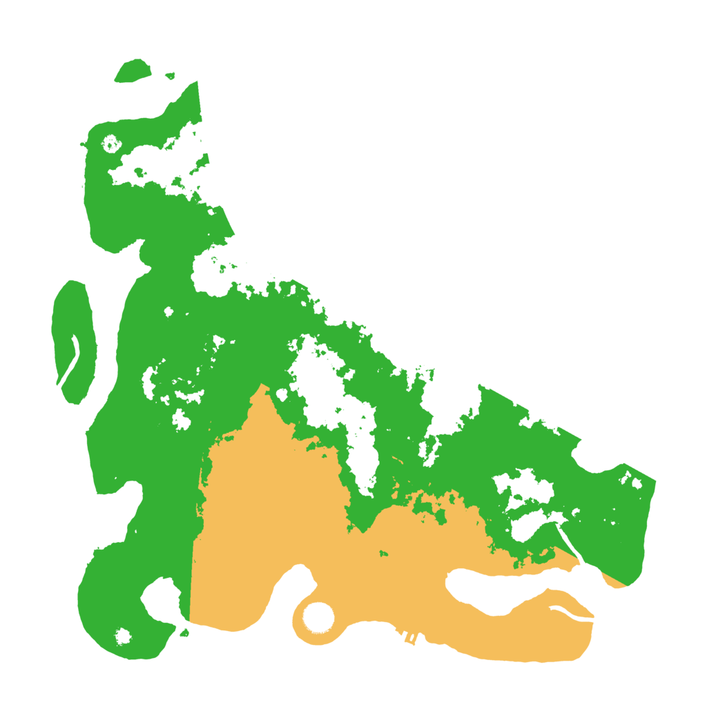 Biome Rust Map: Procedural Map, Size: 4000, Seed: 170500
