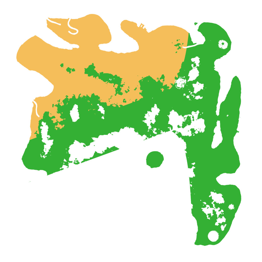 Biome Rust Map: Procedural Map, Size: 4250, Seed: 2099691558