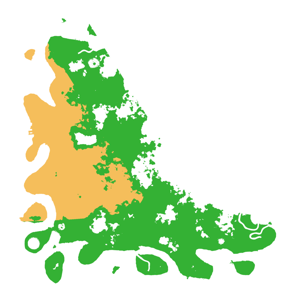 Biome Rust Map: Procedural Map, Size: 4500, Seed: 1917812393