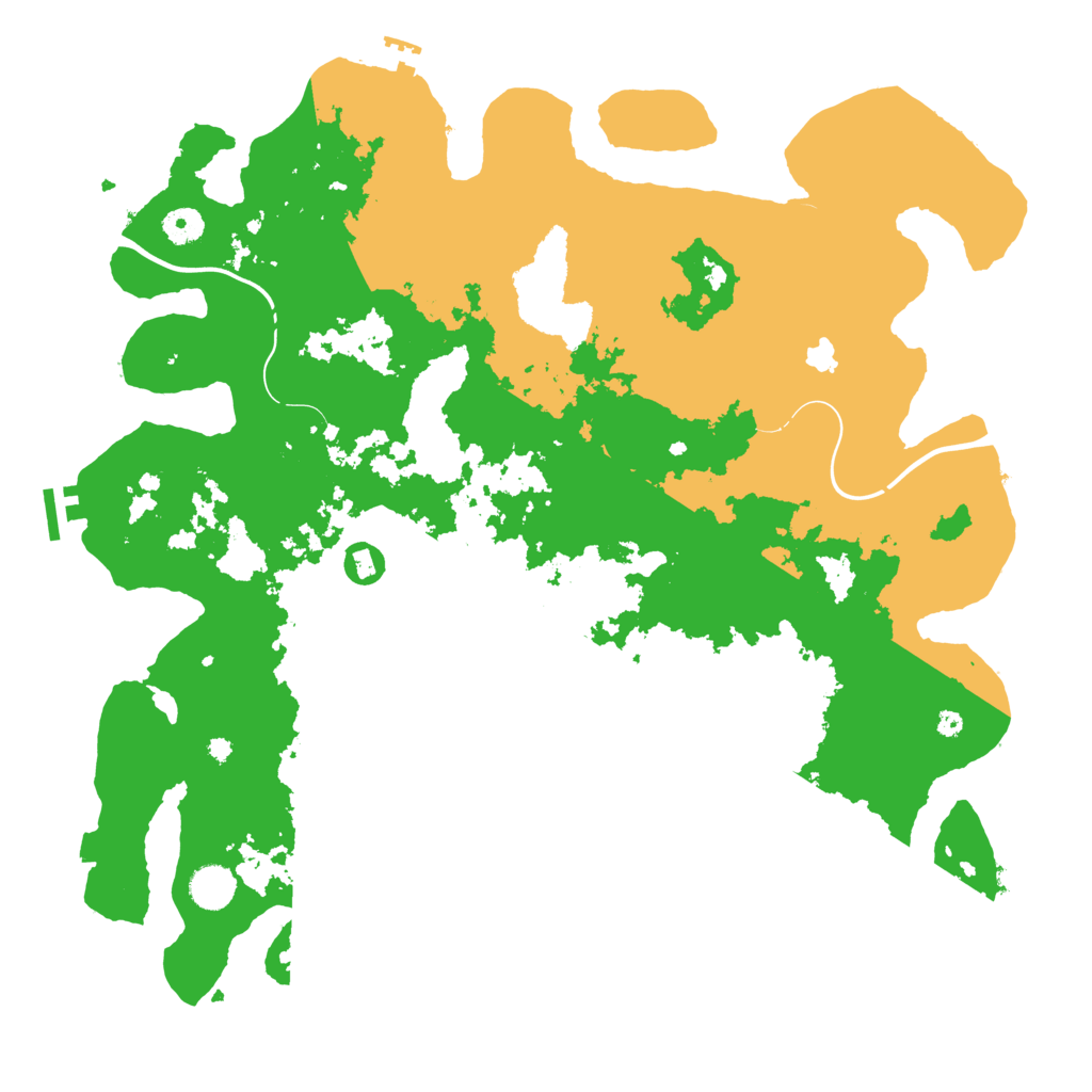 Biome Rust Map: Procedural Map, Size: 4250, Seed: 8852
