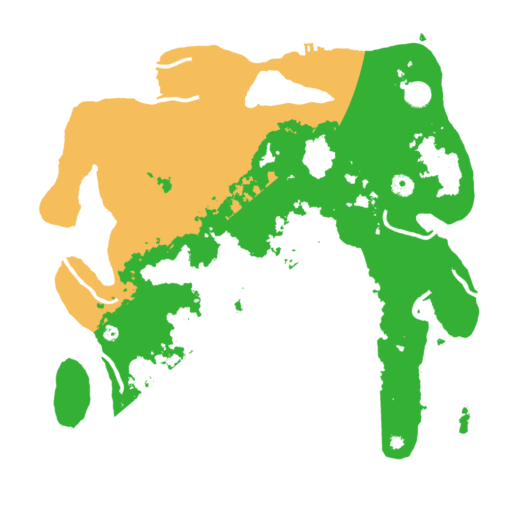 Biome Rust Map: Procedural Map, Size: 3500, Seed: 1104489176