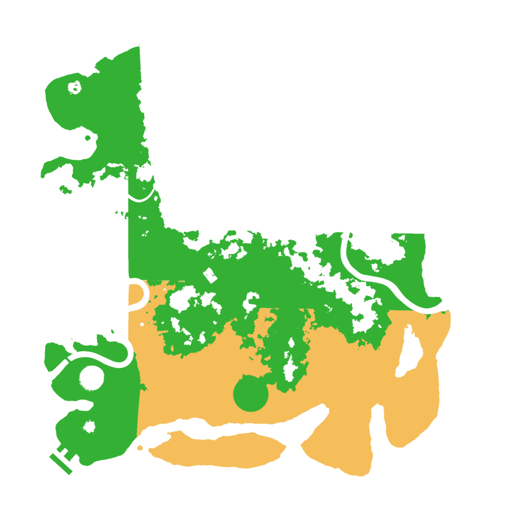 Biome Rust Map: Procedural Map, Size: 3850, Seed: 116853024