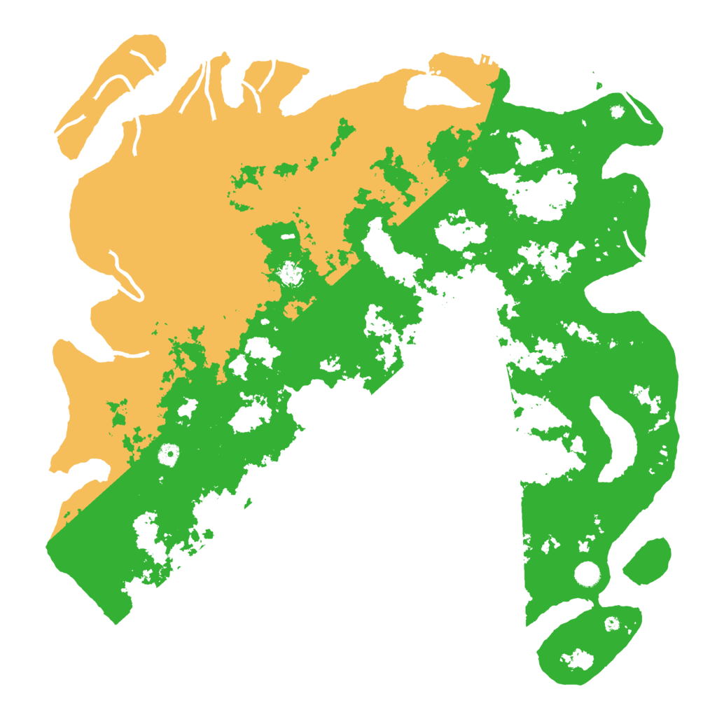 Biome Rust Map: Procedural Map, Size: 5000, Seed: 80500