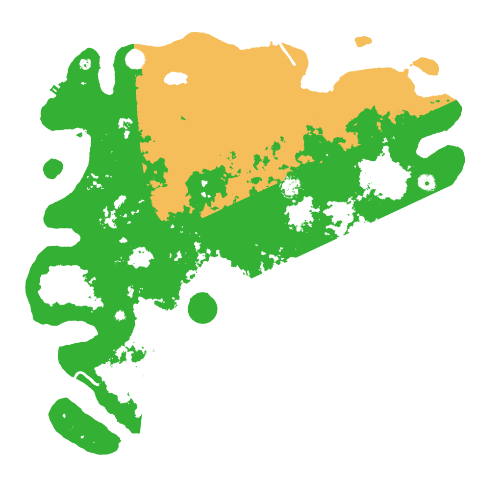 Biome Rust Map: Procedural Map, Size: 4500, Seed: 754845