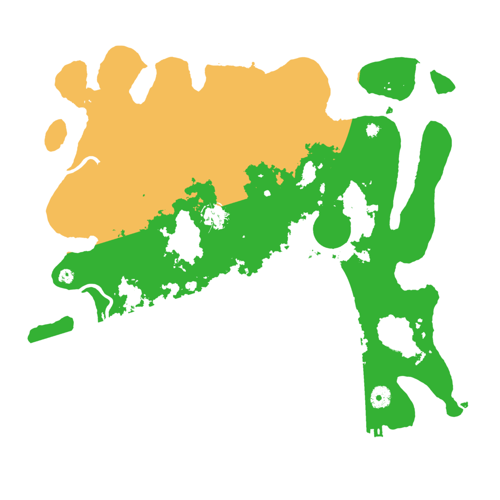 Biome Rust Map: Procedural Map, Size: 3500, Seed: 771823066