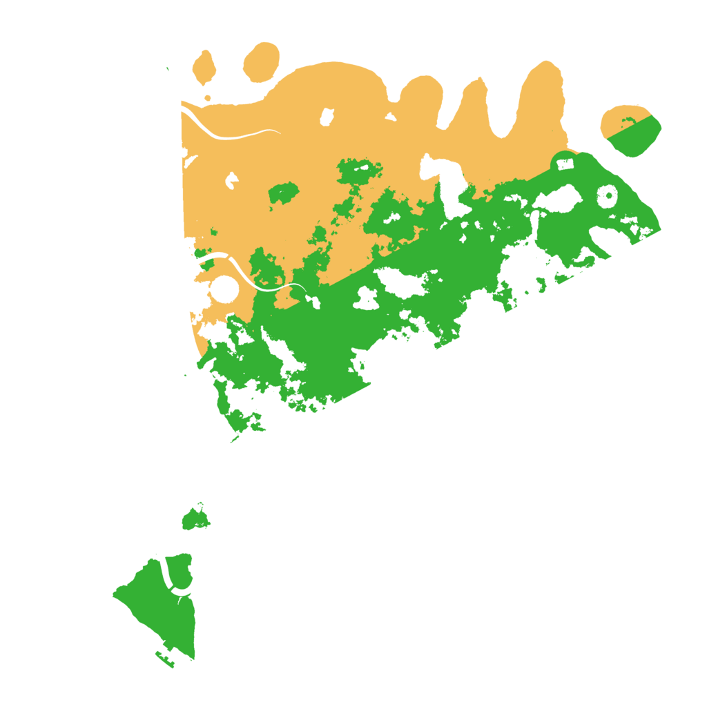 Biome Rust Map: Procedural Map, Size: 4700, Seed: 3995350