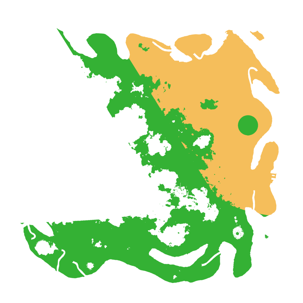 Biome Rust Map: Procedural Map, Size: 4000, Seed: 14889413