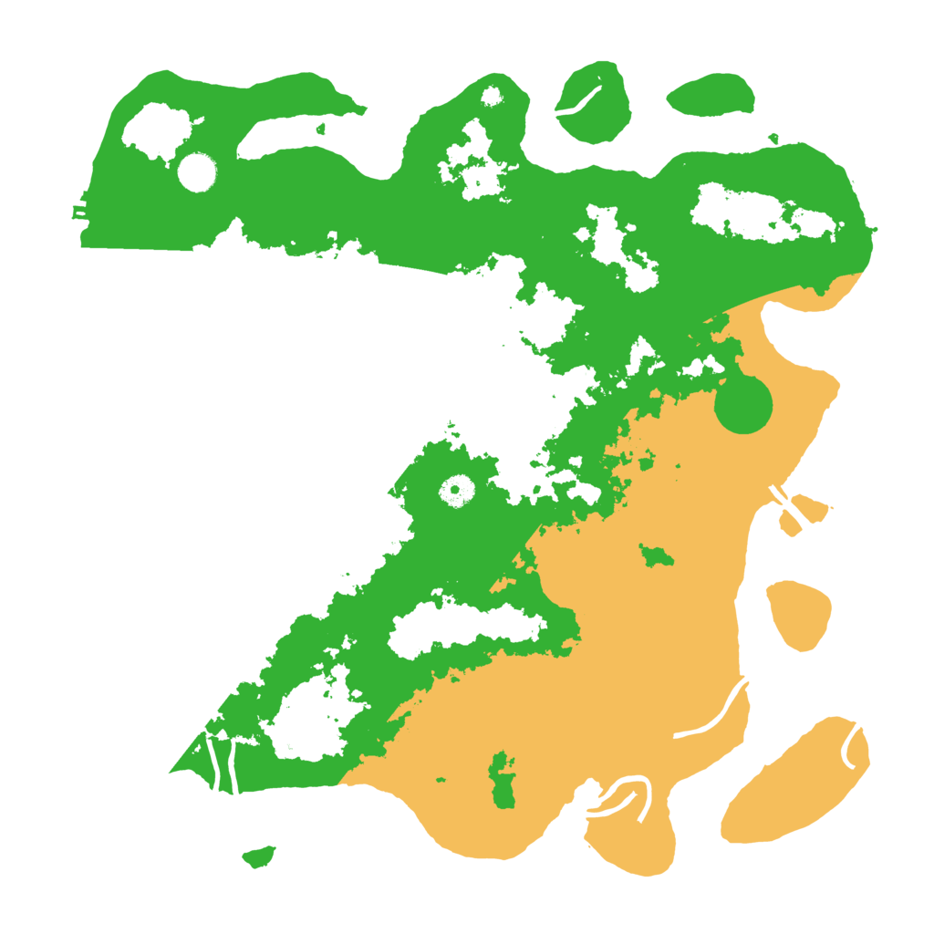 Biome Rust Map: Procedural Map, Size: 4250, Seed: 305