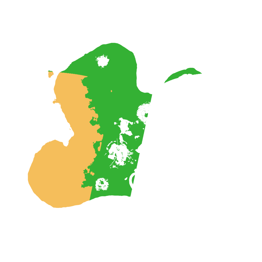 Biome Rust Map: Procedural Map, Size: 2000, Seed: 7656767