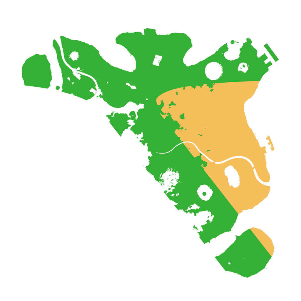 Biome Rust Map: Procedural Map, Size: 3000, Seed: 1709782269